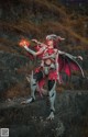 爆机少女喵小吉 Cosplay 曙光爵银龙 拟人 Malzeno P10 No.dbc478